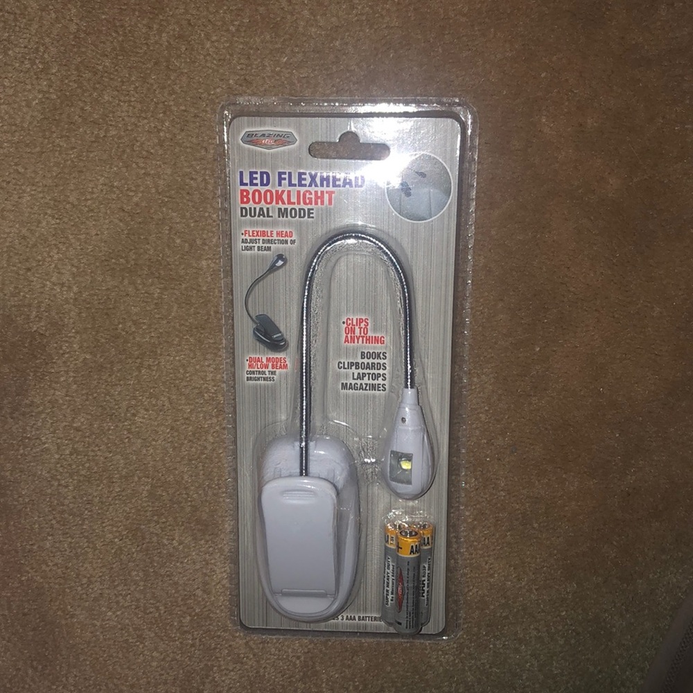 LED Booklight with Batteries
